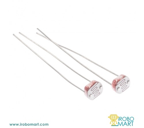 Light Dependent Resistor (Pack of 2) - LDR -5mm
