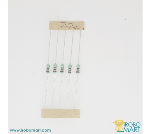 Resistors ( Pack of 5) - 220E