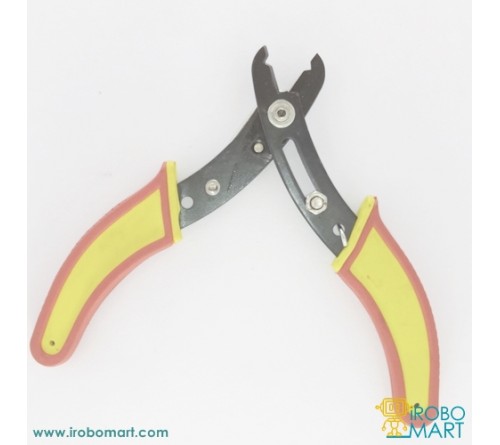 Wire Stripper & Cutter - New Double Color Ploy Vinyl Handle Grip